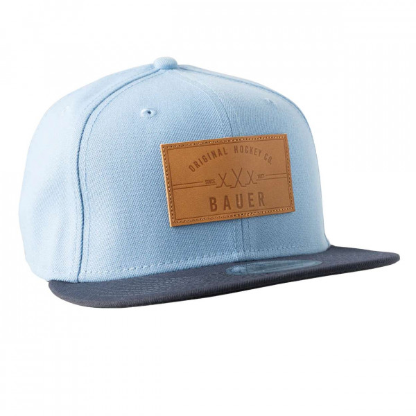 Кепка BAUER NEW ERA S23 9FIFTY LEATHER PATCH SNAPBACK CAP